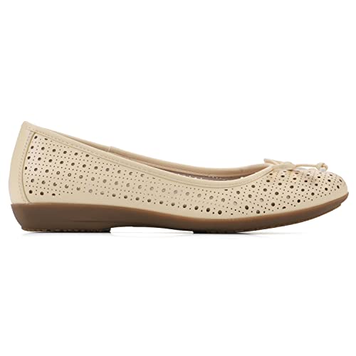 Image of CLIFFS BY WHITE MOUNTAIN Women's Cheryl Cushioned Ballet Flat
