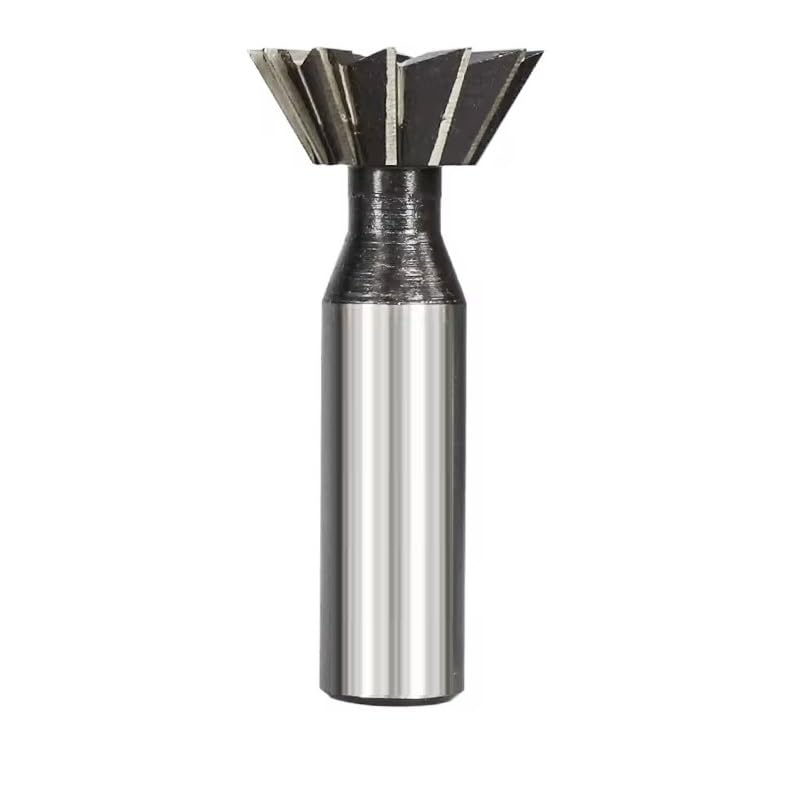 WZFCFresa A Coda Di Rondine Fresa HSS Fresa Per Macchina CNC In Acciaio Ad Alta Velocità Fresa Per Metallo Utensile Per Scanalatura,40x60 Gradi