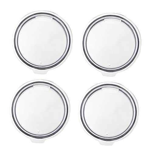 SOLUSTRE 4Pcs Airtight Tumbler Lids Replacement for Cups and Cup Covers Lightweight and Portable Suitable for Home Office School and Shops