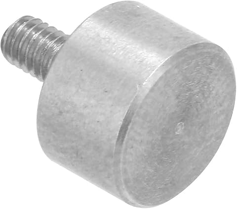 Generic Indicateur de Test Contact Sonde d'Indicateur à Cadran en Acier Tungstène Filetage M2.5 Point de Contact Plat 10 Mm Processus de Précision de Haute dureté pour Comparateurs à Mesurer Mousse