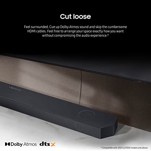 Image of SAMSUNG HW-Q700C 3.1.2ch Soundbar w /Wireless Dolby Audio, Q-Symphony, SpaceFit Sound Pro, Adaptive Sound, Game Mode Pro, Airplay 2, Tap Sound, Chromecast and Alexa Built-in