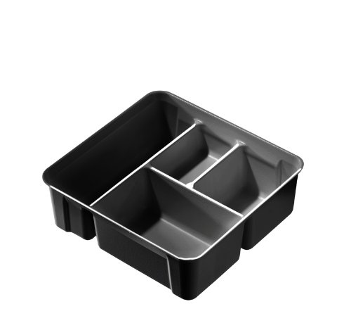 Hammarplast 3630390 - Caja de herramientas, color: negro