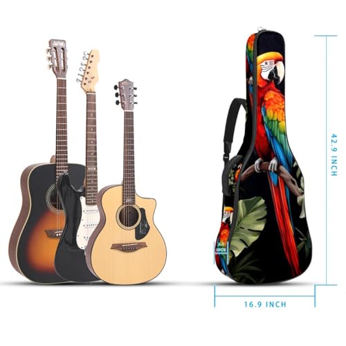 JRHEJTFZ Housse pour guitare acoustique de 1,9 cm d’épaisseur, imperméable, durable et élégante, imprimé bohème, Multicolore 4., 42.9×16.9×4.7 in, Motif imprimé tendance - Les Beatles, Paul McCartney, John Lennon, RIngo Starr, George Harrison JRHEJTFZ Housse pour guitare acoustique de 1,9 cm d'épaisseur, imperméable, durable et élégante, imprimé bohème, Multicolore 4., 42.9x16.9x4.7 in, Motif imprimé tendance – Image 6