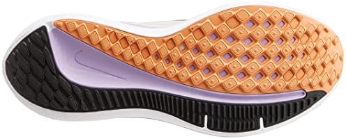 NIKE Women's Sneaker, Lt Orewood BRN White Off Noir Lilac, 8 | Image 3