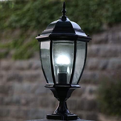 Waterproof Outdoor Gate Light for Home & Garden (Bulbnot Incl.) (Pack of 1)(K12 Black) 2
