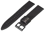 MyBasis Peak Leather Noir Black Strap (900-00027-01)