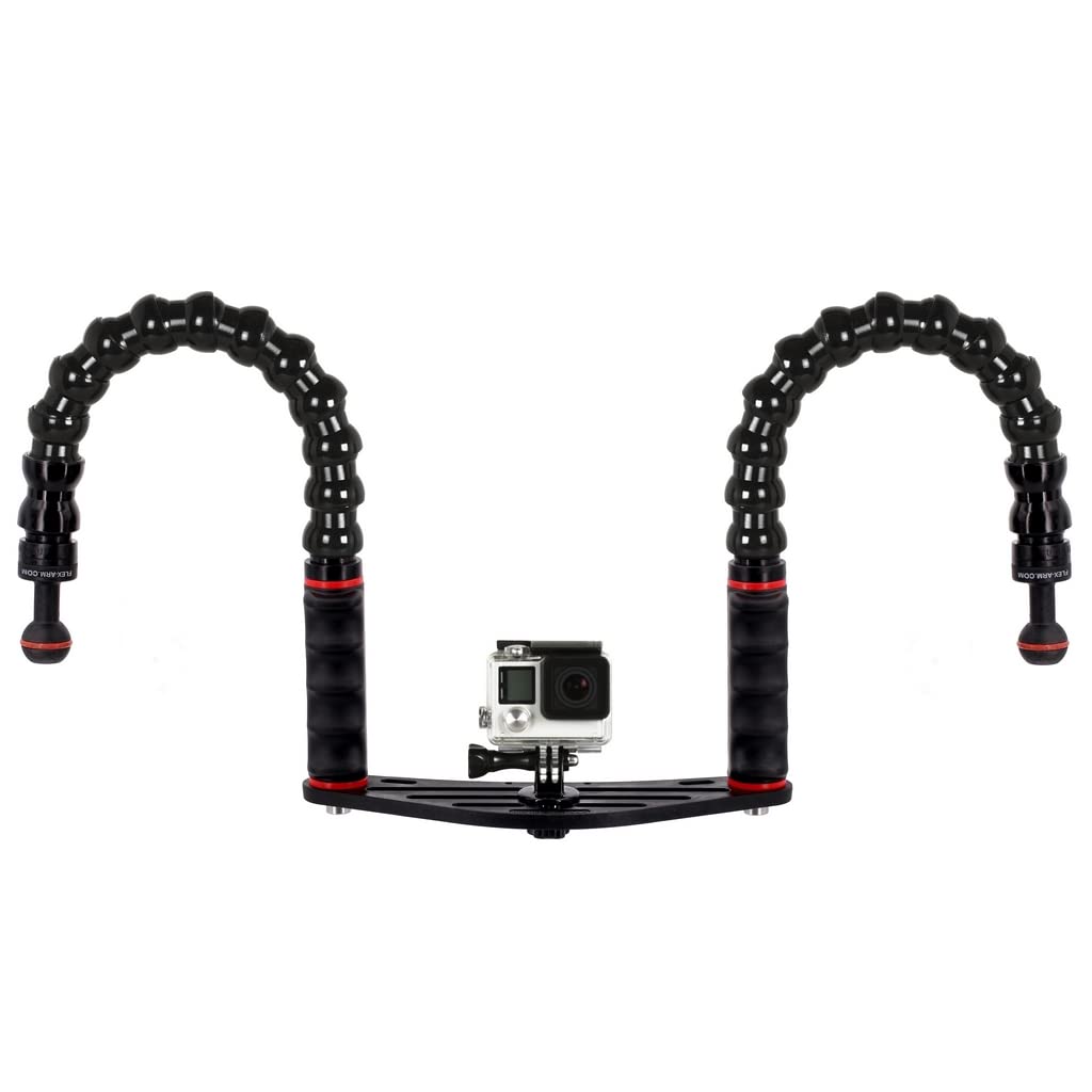 Staffa Subacquea Universale Per Action Cam - Lunghezza 250mm, Per GoPro E Fotocamere Compatte