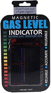 NA. Practical Propane Butane LPG Fuel Gas Tank Level Indicator Magnetic Gauge Bottle