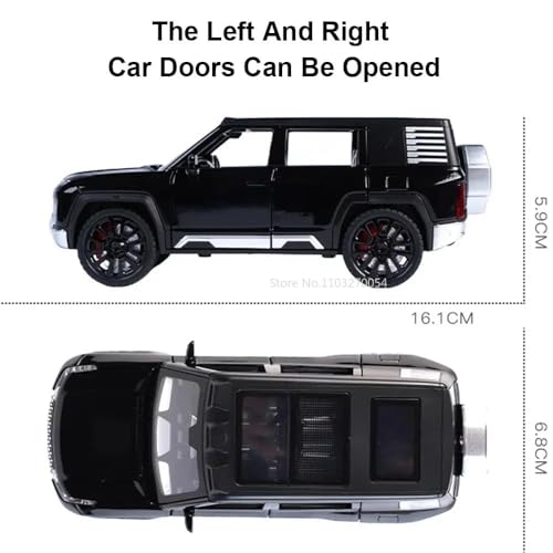 Image of Royals hub BYD Looking up at U8 1:32 Scale Model Car Exclusive Alloy Metal Pull Back Die-cast Car Metal Pullback Toy car with Openable Doors & Light Music Best Gifts Toys Kids【Colors as Per Stock】