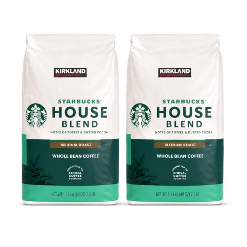 Starbucks Kirkland Signature Medium Roast Coffee Beans Pack ...