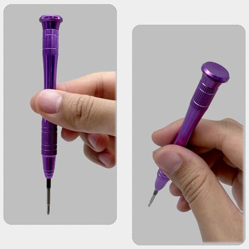 Y型 Y2.0mmドライバー Y0 Y2.0 細いy形ドライバー S2鋼製 上部360°回転 磁石 スイッチ コントローラー 任天堂 SWITCH/Samsung Galaxy Tab/Apple Mac Book Pro スマートウォッチ 修理工具 極細 y字ドライバー 6枚目