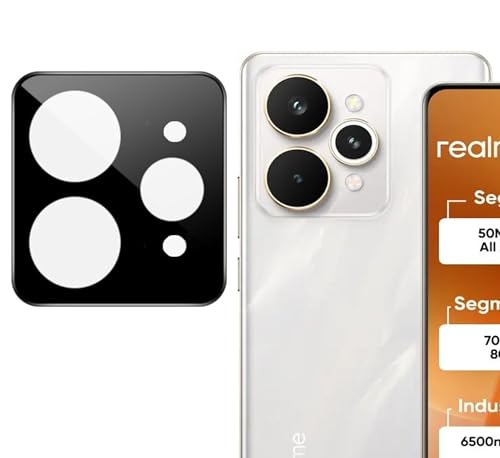 Image of FabeKee Camera Lens Protector Compatible With Realme 15 5G 9H Tempered Glass, Anti-Scratch, HD Clear, Easy Installation, Ultra-Thin Camera Lens Protection