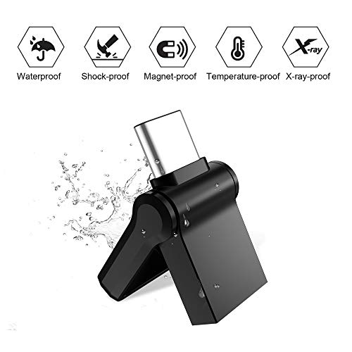 Aiibe USB-Stick, drehbar, bunt 8 128G Mini USB 3.0 – Bild 6