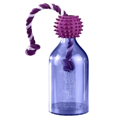 PetSafe Busy Buddy Tug-a-Jug Hundespielzeug, Snackspender mit Seil, Beschäftigung und Gewichtskontrolle, Größe S