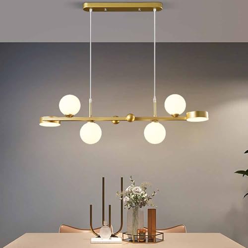 Suspension lampe cuisine île avec LED moderne et lustre plafond fer E27