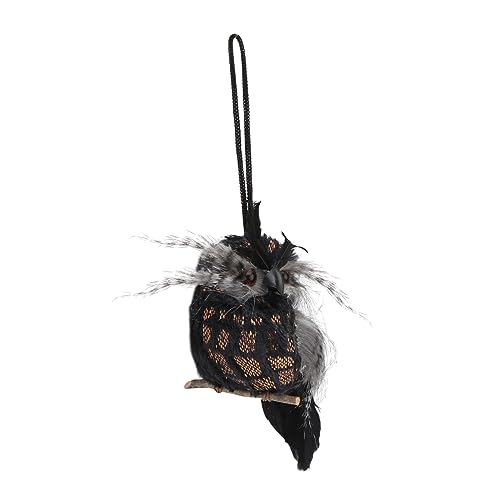 Simulation de hibou vif en mousse pour la décoration de la maison