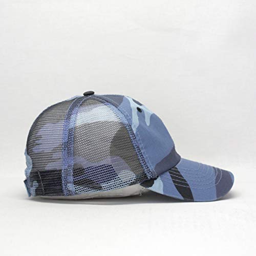Image of The Vintage Year Washed Cotton Unstructured Soft Mesh Adjustable Trucker Baseball Cap