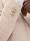 JACK & JONES Men’s JPRRIVIERA Linen Blazer Slim SN Anzugjacke, Beige/Fit:Slim FIT, 52