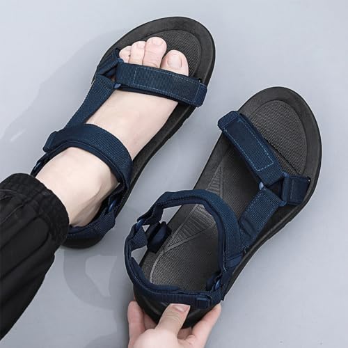 Premium Comfort Fashion Back Strap Outdoor Flat Sandals Slides Summer Slippers For Men Non Slip Footwear2