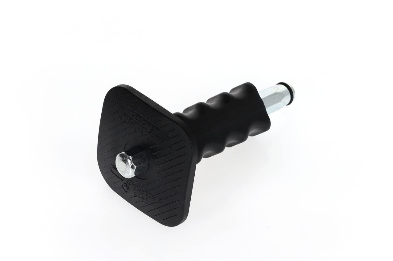 GEDORE Setzeisen, 4 mm, Robuster Werkzeugstahl, Praktischer Handschutz aus Kunststoff, Für Fix-Pins geeignet