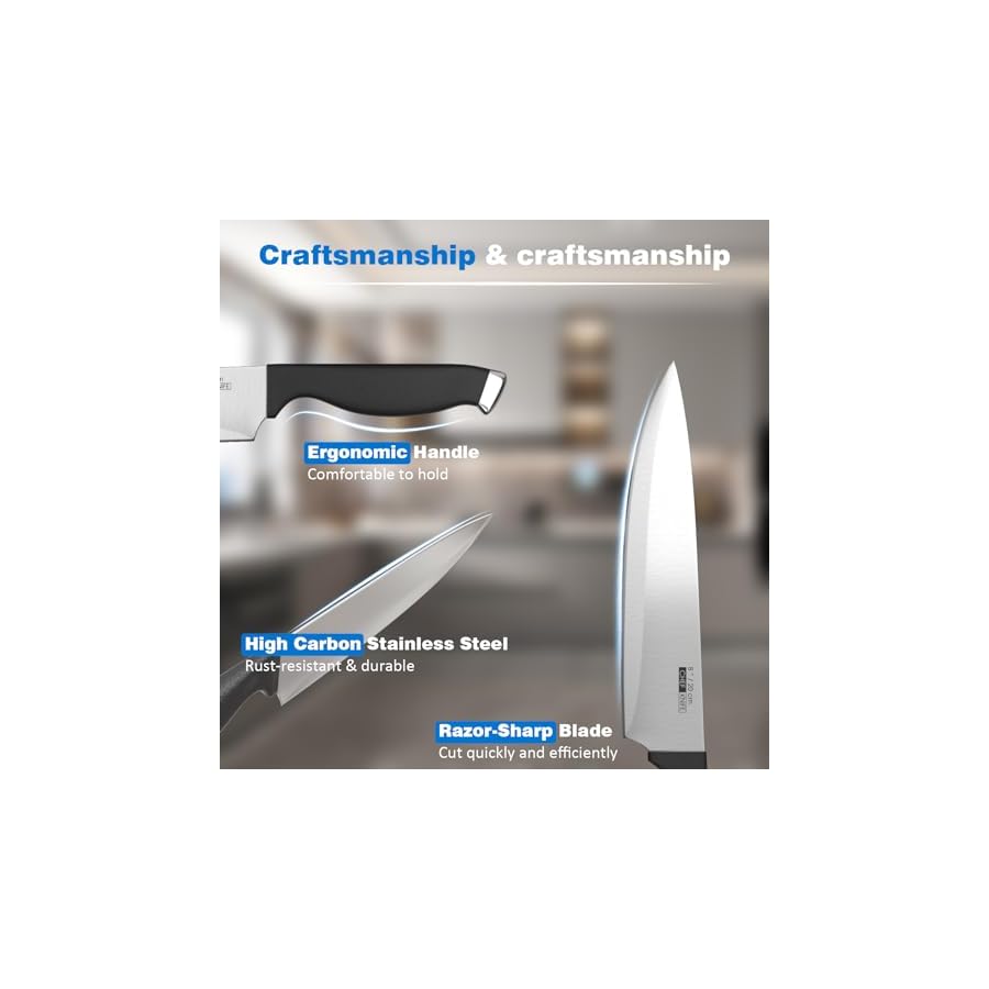 Petalirs-Knife-Set-14-Pieces-Kitchen-Knife-Set-with-Wooden-Block-Dishwasher-Safe-German-Stainless-Steel-Knife-Block-Set Petalirs Knife Set, 14 Pieces Kitchen Knife Set with Wooden Block, Dishwasher Safe, German Stainless Steel Knife Block Set