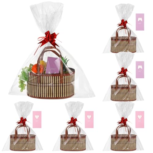Grand panier de rangement tissé pour emballer facilement vos cadeaux