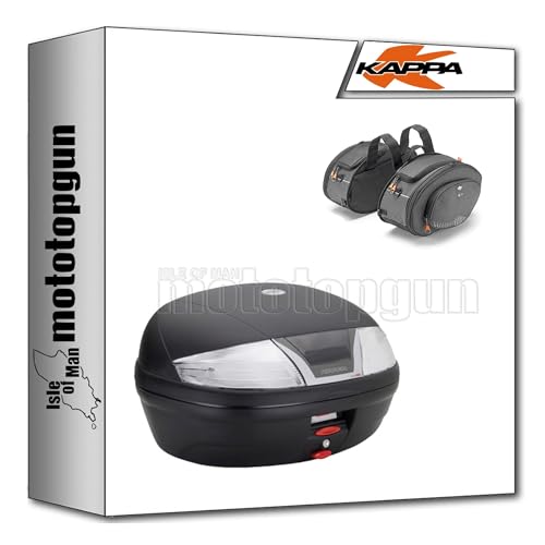 Kappa top case K46NT et sacoches : plus de place sur votre Suzuki GSR 600