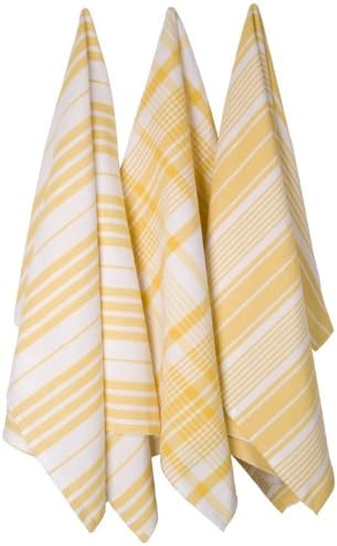 Now Desings Jumbo Pure Kitchen Towel Set of Three, Peacock Green