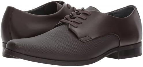 Calvin Klein カルバンクライン メンズ 男性用 シューズ 靴 オックスフォード 紳士靴 通勤靴 Jasper Soft Leather Dark 8 5 並行輸入品 City Brown Emboss 国内在庫 M