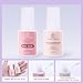 Beginners Nail Kit Acrylic Set: Professional Ultra-fine Acrylic Powder Kit with Everything - Starter Set with 600 Nail Tips Glitter Powder Nail Glue & Remover - Nail Art Supplies for DIY Home Salon