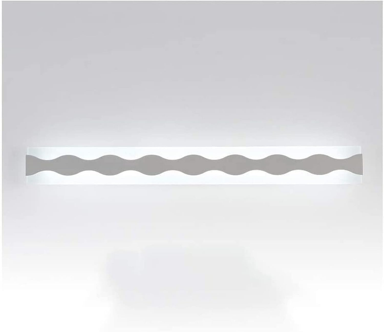 Genérico Lámpara de espejo, luz frontal de espejo, luz de espejo de baño, luz de espejo LED moderna y sencilla, faros de espejo acrílicos for dormitorio,Lámpara de araña