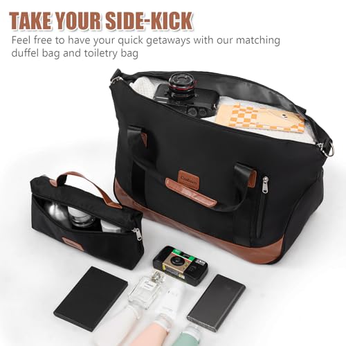Cosbarn Luggage Sets 5 Piece with TSA Lock Spinner Wheels, Unisex Hard Case ABS Suitcase Set, Hardshell Lightweight Waterproof Travel Hardside Suitcases with Wheels for Women Men,  image 7