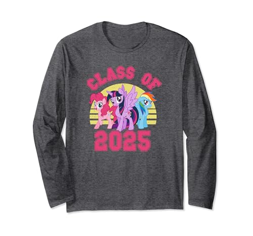 T-shirt My Little Pony Graduation 2025 manches longues cadeau de réussite