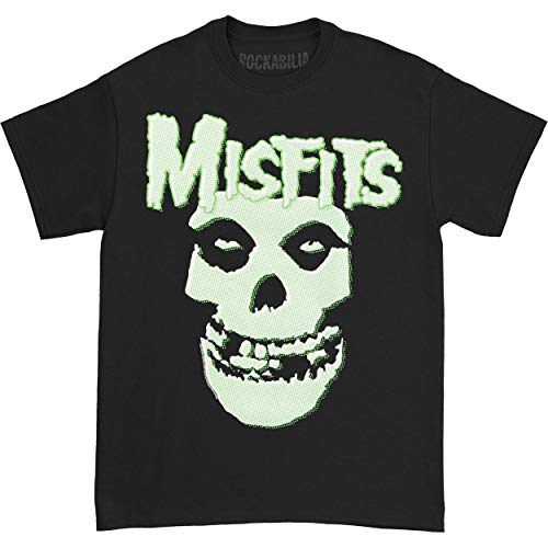 FEA Misfits Glow Fiend, Skull T-Shirt Adulte