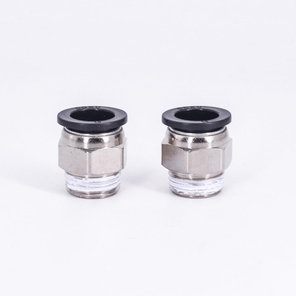 Tool Part For 1/81/43/8BSP Male X Fit Tube OD 6/8/10mm Nickel Plated Brass Pneumatic Air Hose Quick Contor Push In Coupler Water Oil - (Color: 16mm / Specification: 3/4