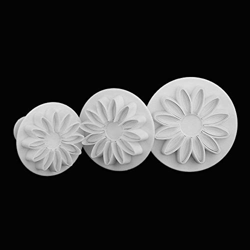 Image of First Try 33 Piece Fondant Cake Cookie Plunger Cutter Sugarcraft Flower Leaf Butterfly Heart Shape Decorating Mold DIY Tools