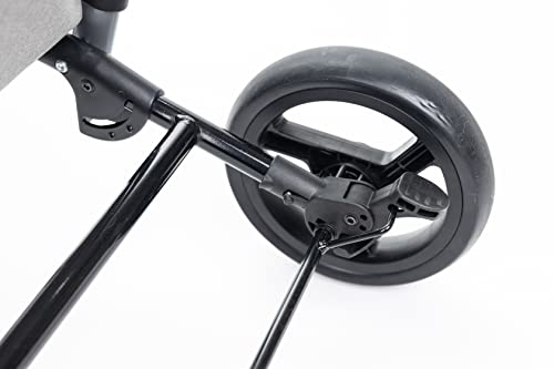 Carlett – Classic Duo Lett430 | Zusammenklappbarer Einkaufswagen | 4-Rad-Einkaufswagen |...