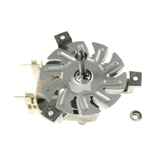 Ventilador horno 264440148 para horno BEKO, ESENTIEL B, GRUNDIG, VALBERG, HORNO CATAL ESSENTIELB EFMC 82B, HORNO CATAL ESSENTIELB EFMC 82N, HORNO PYRO ESSENTIELB EFMP 143I