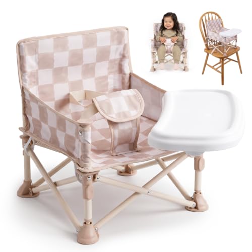 Tiny Marvels Baby Chair, Portable High Chair for Travel &amp; Beach, Ages 6M-3Y
