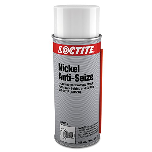 Loctite 1852753 Silver LB 8507 Nickel Anti-Seize Lubricant, 12 fl. oz. Aerosol Can (Pack of 12)