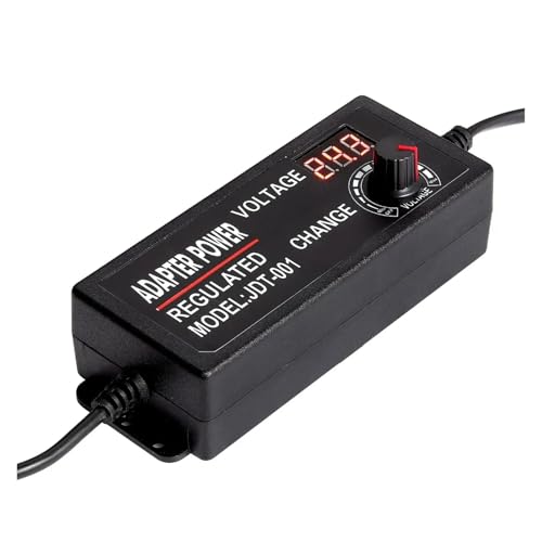 Fuente de poder ajustable AC 100-240V a DC 1-36V 2A EU miniatura 4
