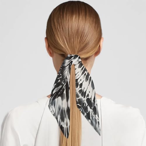 Camo Army Green Fashion Hair Scarf Lightweight Silk Feeling Head Scarf Square Bandanas for Women2