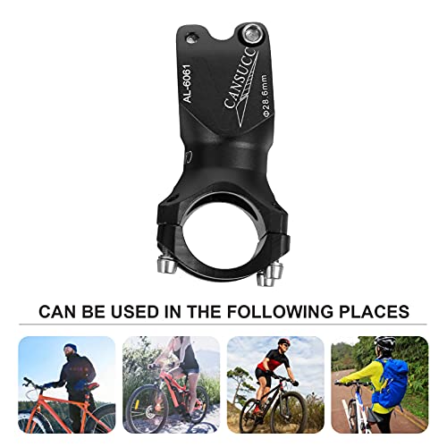 BESPORTBLE Caule Bicicleta Mountain Bike Haste Curta de Riser Guiador Guiador Riser para A Maioria D