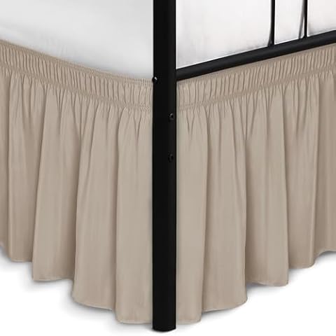 Biscaynebay Wrap Around Bed Skirt Cover