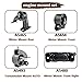 Engine Motor Mount Set & Transmission Left Mount Compatible with 2008-2010 Chrysler Town & Country/2008-2010 Dodge Grand Caravan 3.3L 3.8L 4.0L 4PCS Replace# A5654 A5480 A5465 A5493