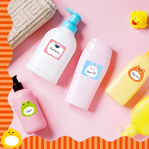 208 etichette per alimenti per bambini, 26 disegni...