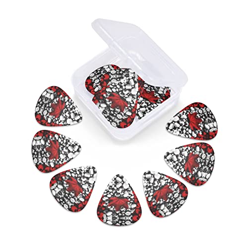 Pack de 12 médiators Drapeau du Canada Fonds d’écran Médiators pour guitare électrique Guitare acoustique Diverses… - Les Beatles, Paul McCartney, John Lennon, RIngo Starr, George Harrison Pack de 12 médiators Drapeau du Canada Fonds d'écran Médiators pour guitare électrique Guitare acoustique Diverses… – Image 6