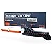Presch Mini Metallsäge Flexibel 300mm - 3in1 Bügelsäge inkl. Metallsägeblatt - Verstellbarer Sägehandgriff mit Sägeblatt für Metall - Kleine Eisensäge - Junior Hacksaw