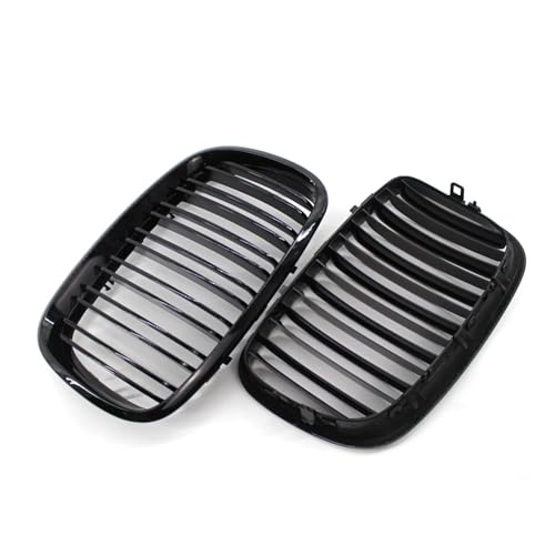 Rejilla frontal para X5 E70 y X6 E71 E72 de 2007 a 2013 con doble parachoques de radiador 5