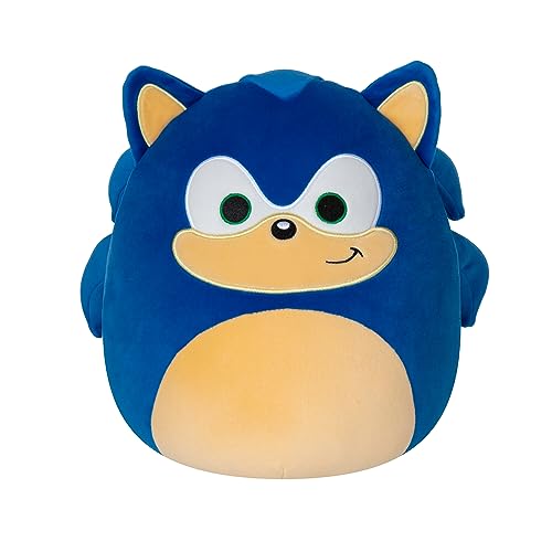 Squishmallows Original Sonic the Hedgehog 14-Inch Sonic Plush - Large Ultrasoft Official Jazwares Plush